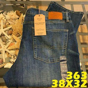 $119 LUCKY BRAND MENS 363 STRAIGHT 38X32 NWT
